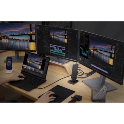 Порт-реплікатор ASUS Triple 4K Thunderbolt 4 Dock DC500 (90XB08DN-BDS010) Вінниця - фото 9