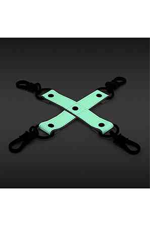 Система фіксації NS Novelties GLO BONDAGE HOG TIE, що світиться Sex Aura Київ