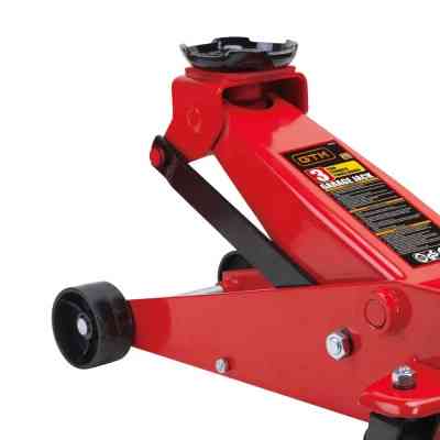 Домкрат GTM підкатний 3,5т (145-500мм) педаль підіймання (T83502) Вінниця