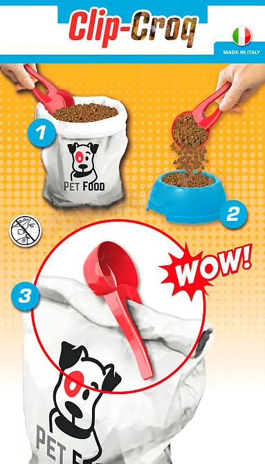 Багатофункціональна лопатка Clip-Crog для корму Вінниця - фото 4