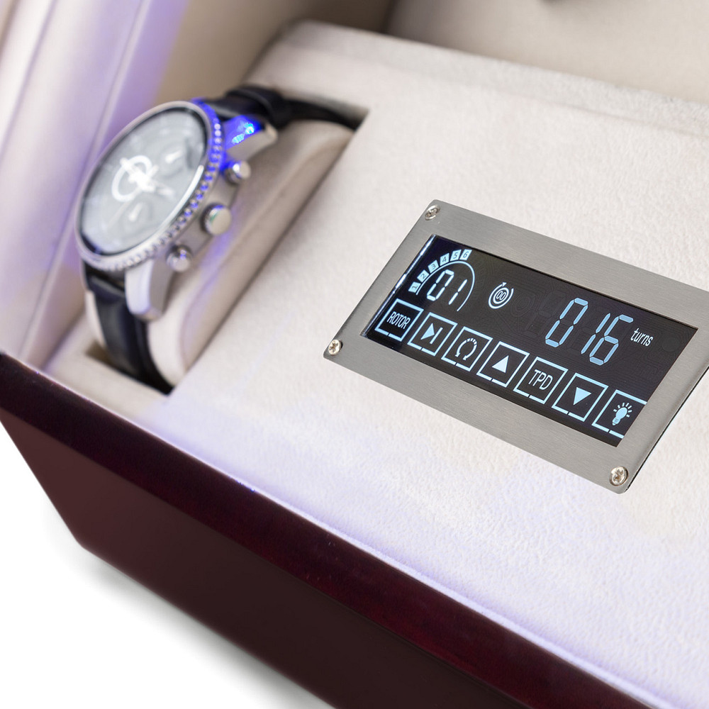 Заводчик годинника Klingenthal, обертання вправо-вліво до 2200 об./хв, 12 годин, RGB LED, сенсорний, замиканий, Рівне - фото 6