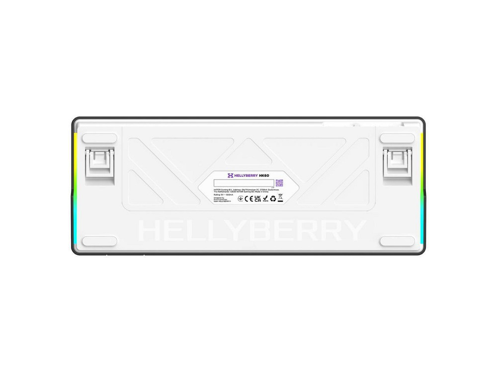 Клавіатура Hator Hellyberry HK60 White/Violet ( 19302 ) Харків - фото 4