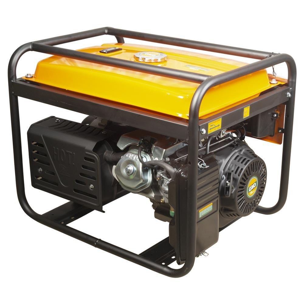 Генератор бензиновий 230 В 5.0/5.5 кВт 4-тактний ручний запуск GRAD (5710955) Київ - фото 5