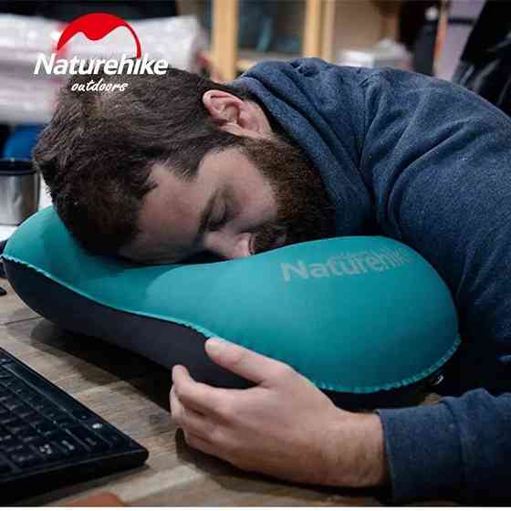 Подушка надувна Naturehike Ultralight TPU NH17T013-Z, блакитна Рівне