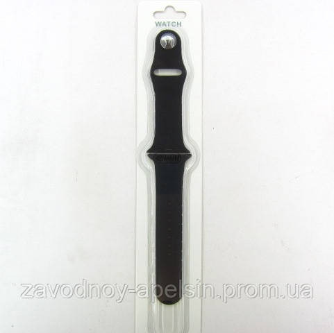 Ремешок Apple Watch silicone 42 \ 44 черный Одеса - фото 2