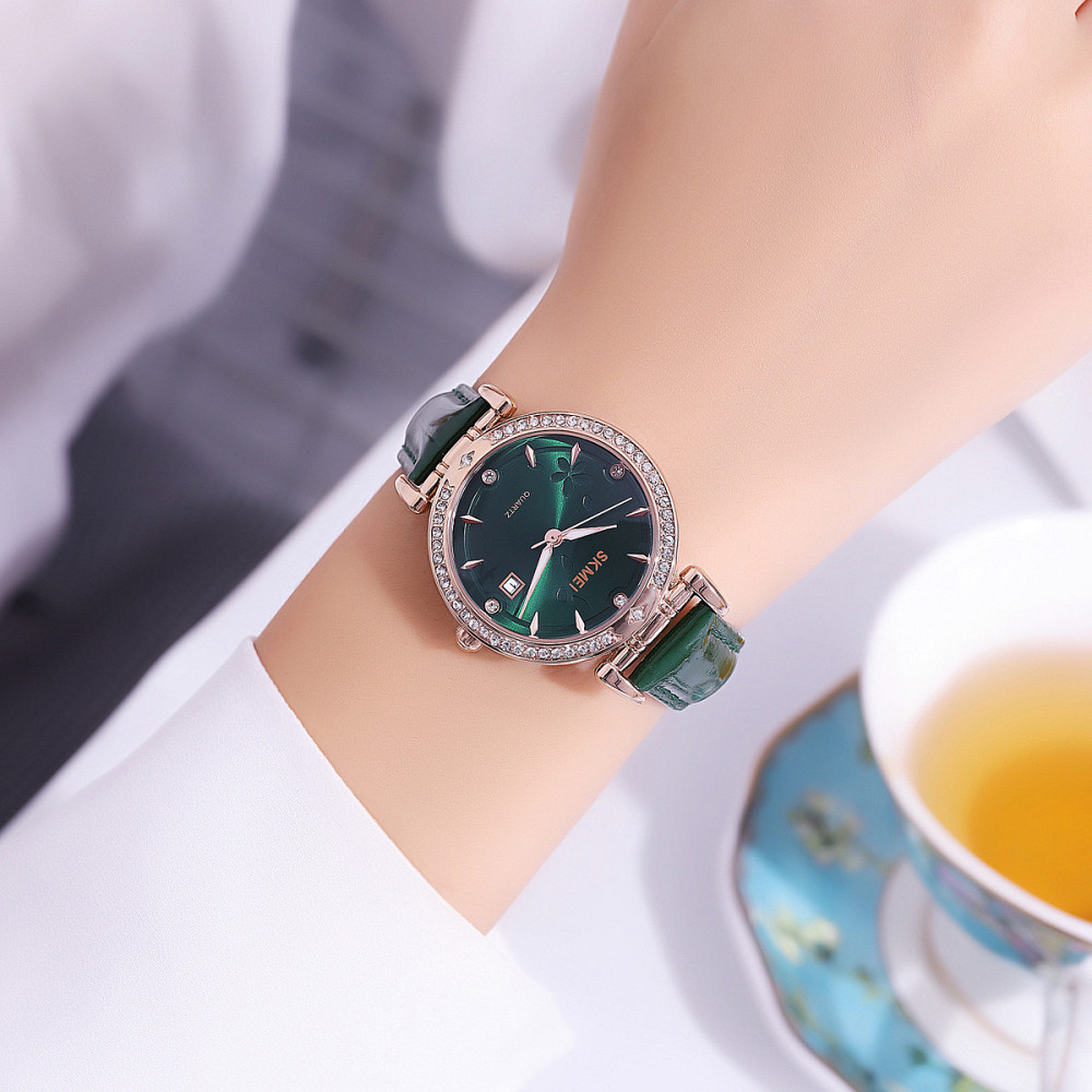 Skmei 2169RGGN Rose Gold-Green Київ - фото 3