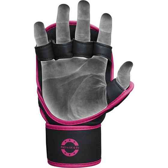 Рукавиці ММА F6 MATTE PINK PLUS-XS/S (капа в комплекті) Кам'янське