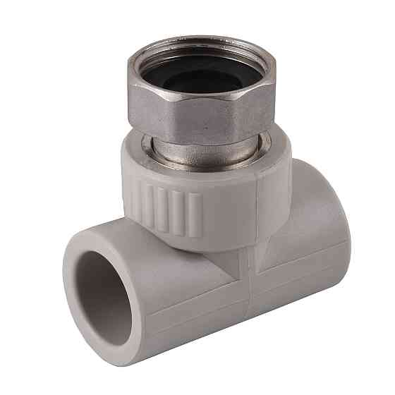 Трійник з накидною гайкою Kalde PPR ф25х1 (000025173) Київ