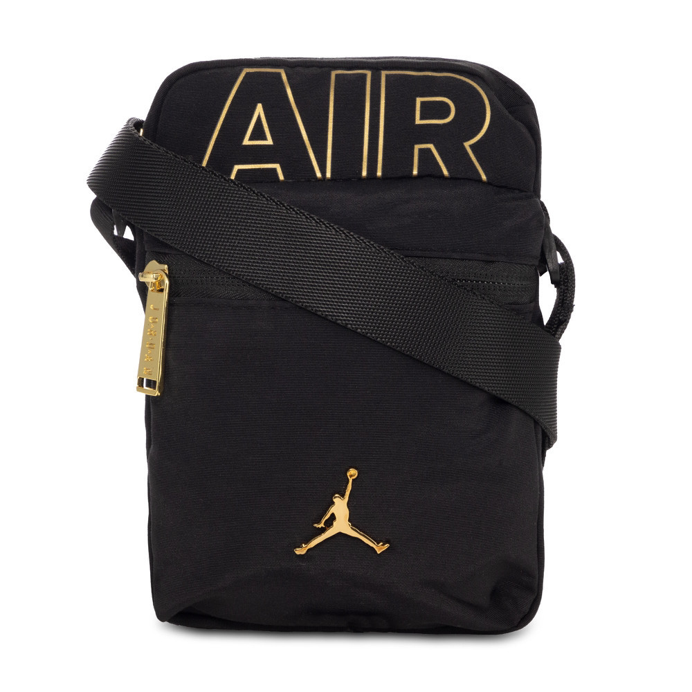Сумка через плечо Jordan 18/12/3 черный/золото Запорожье - изображение 1