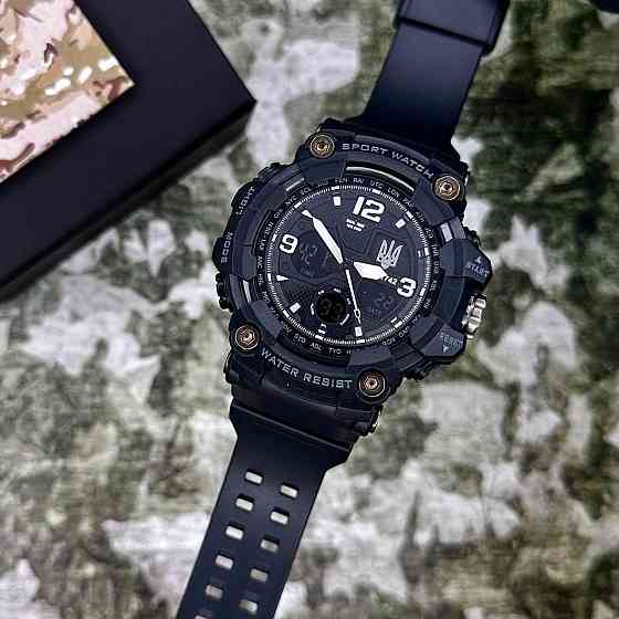 Patriot 006BKUASI Тризуб срібло Чорні + Коробка. Київ