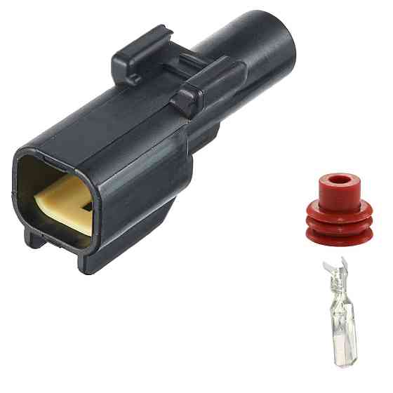 Разъем коннектор 1-кон., Датчики Двс В Мото Технике, 7222-2418-3QLW-A-1M, FURUKAWA, YAZAKI, Honda, Kawasaki 40034 Киев