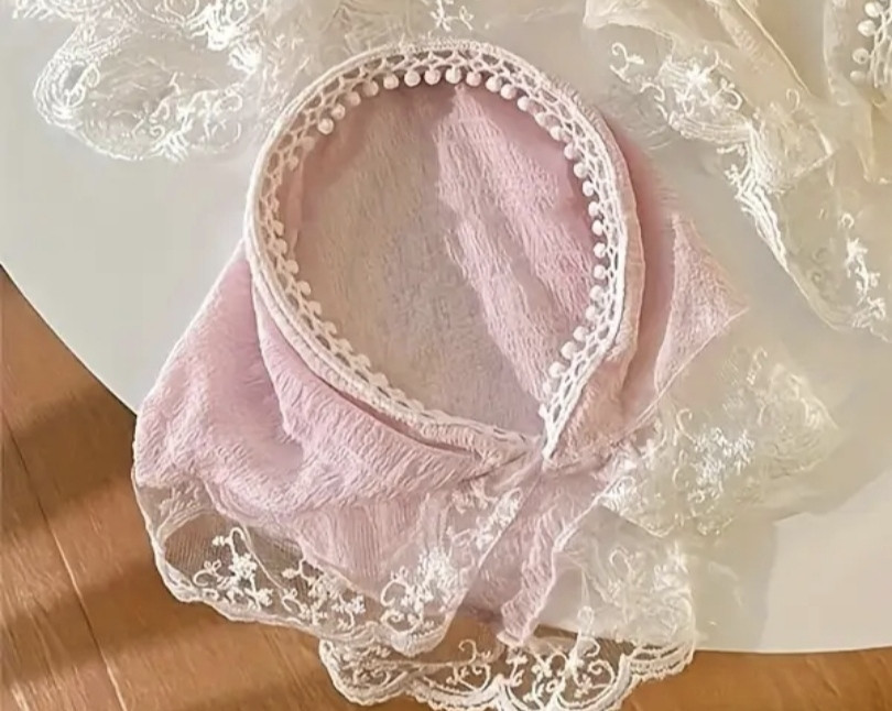 Хустка-обруч для волосся Рожева Смела - изображение 2