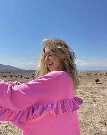 Жіночий стильний оверсайз світшот з рюшами Одеса