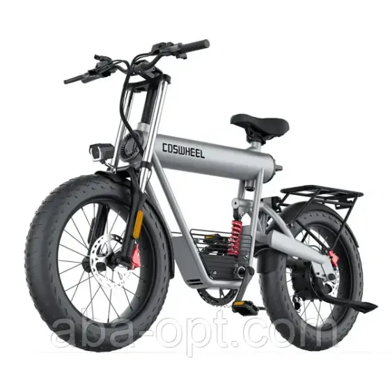 Электрофетбайк COSWHEEL T20 EBIKE 1500W-48V-20Ah 18650 Li-ion Battery шины 20«/20» купить дешево в Украине Одесса