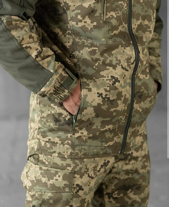 Гірка зимова піксель на флісі чоловічі штани куртка Одеса - фото 17