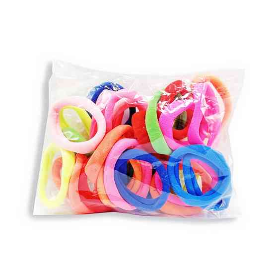 Набір резинок для волосся 0307-1132, 30 штук, мікрофібра Вінниця