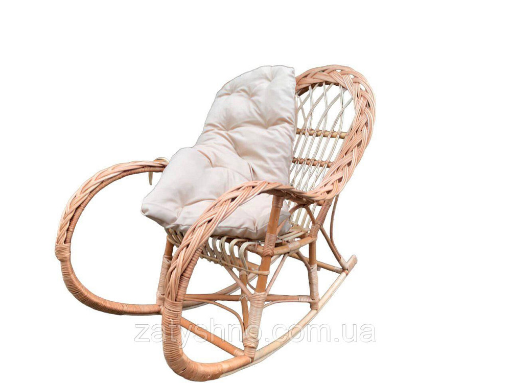 Качалка детская плетеная с подушкой Киев - изображение 10