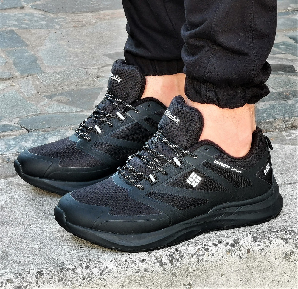 Кроссовки Соluмb!а ТЕРМО Мужские Чёрные Зимние (размеры: 41) Днепр - изображение 3