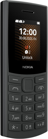 Мобильный телефон Nokia 105 4G Edition (2023) Dual SIM Charcoal-1.8