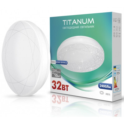 Світильник TITANUM LED 32W 5000K Орбіта (TLCL-325OR) Вінниця - фото 1
