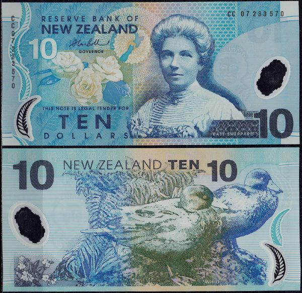 New Zealand, Нова Зеландія - 10 dollars / доларів 2013 UNC Pick 186c Полтава - фото 1