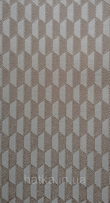 Шпалери вінілові на флізеліні AdaWall Omega1.06х10 геометрія 3д фігури роми смуги коричневі 23208-5 Київ - фото 3