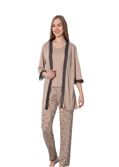 Піжама жіночі штани майка халат MM8101 XXL 48-50 Київ - фото 1