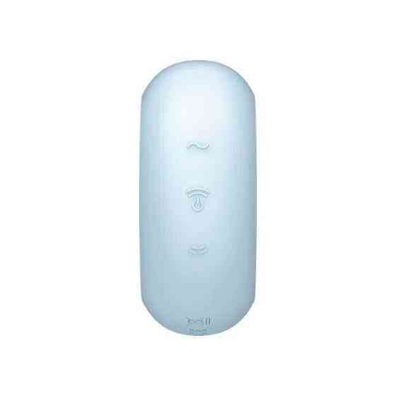 Вакуумный стимулятор с вибрацией Satisfyer Pro To Go 3 Blue Sex Aura Киев