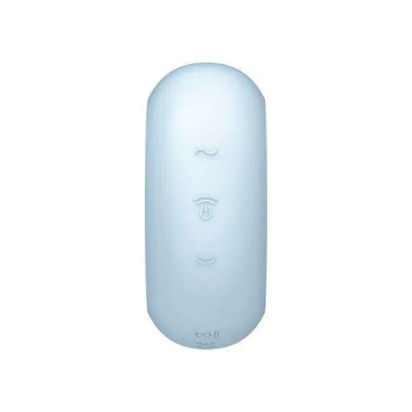 Вакуумный стимулятор с вибрацией Satisfyer Pro To Go 3 Blue Sex Aura Киев - изображение 4