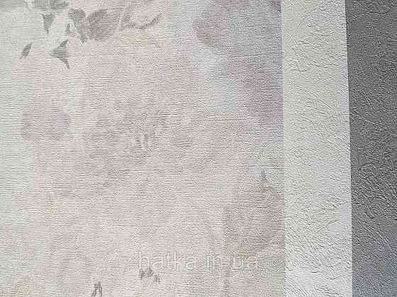 Шовілові на фрізеліні AS creation Perfect 1.06x10 квіти сірі жовті на сірим сірим білим на сірим сірим сірим сірим на сірим Київ