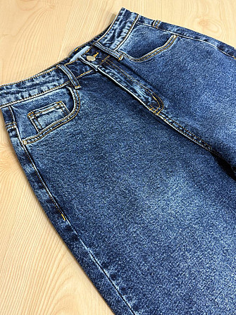 Джинси жіночі Liana 234 skater jeans широкі банани сині, синій, 26, 26, 71 см, 100 см Одеса - фото 3