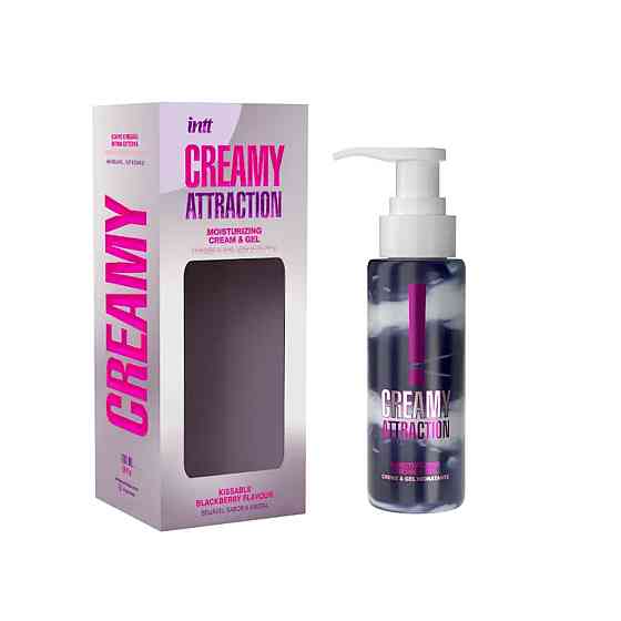 Крем-гель для тіла - Intt Creamy Attraction Blackberry, 100 мл Sex Aura Київ