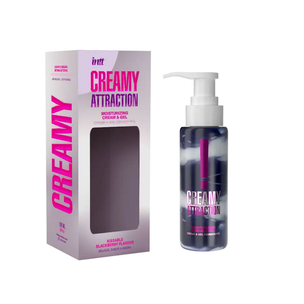 Крем-гель для тела - Intt Creamy Attraction Blackberry, 100 мл Sex Aura Киев - изображение 2