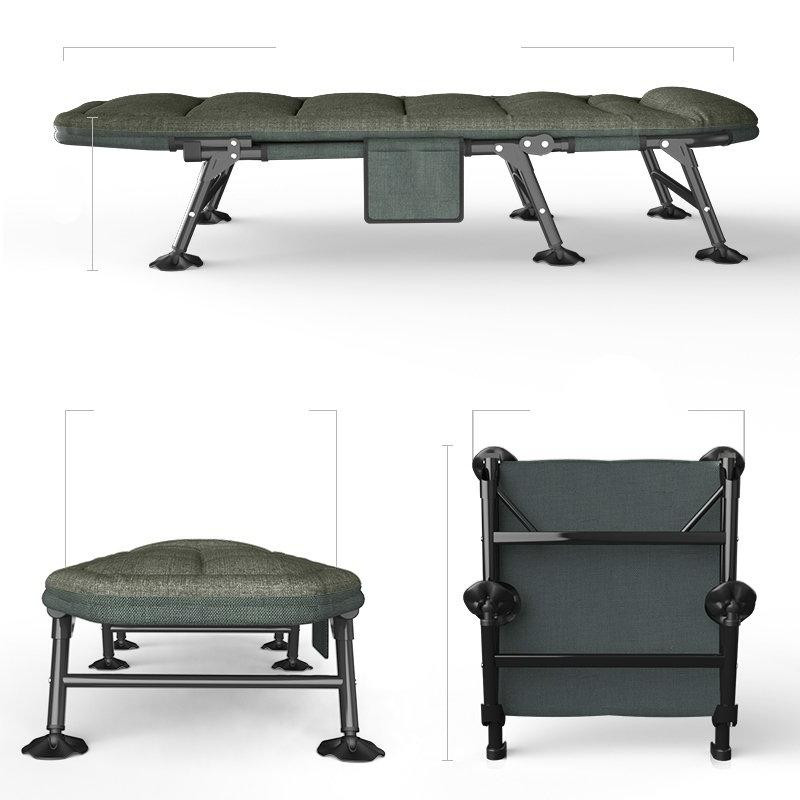 Розкладне ліжко-шезлонг WCG FB-S17 з матрацом і подушкою Київ - фото 3