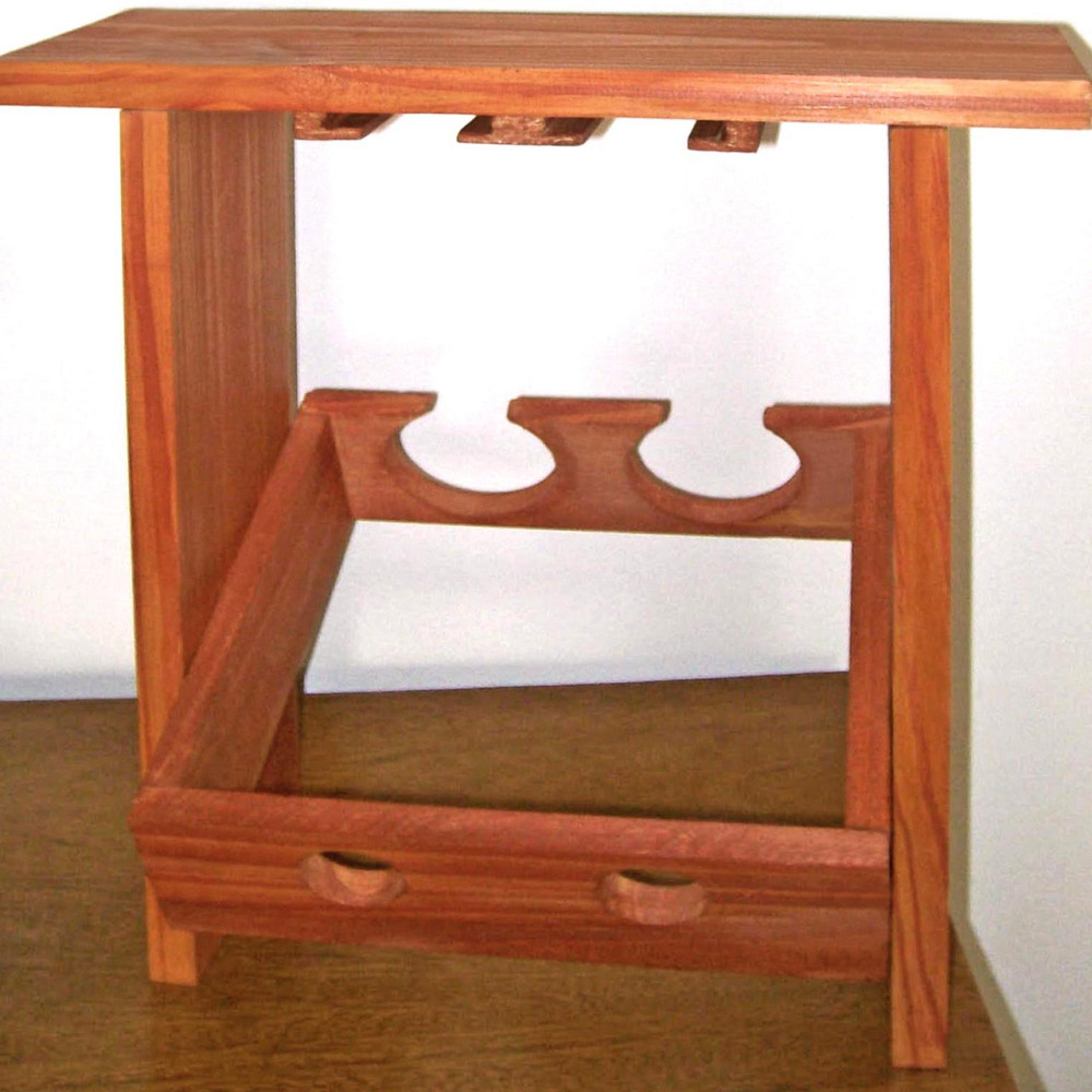 Настільна винна полиця "Удалітра" шафран Миколаїв - фото 1