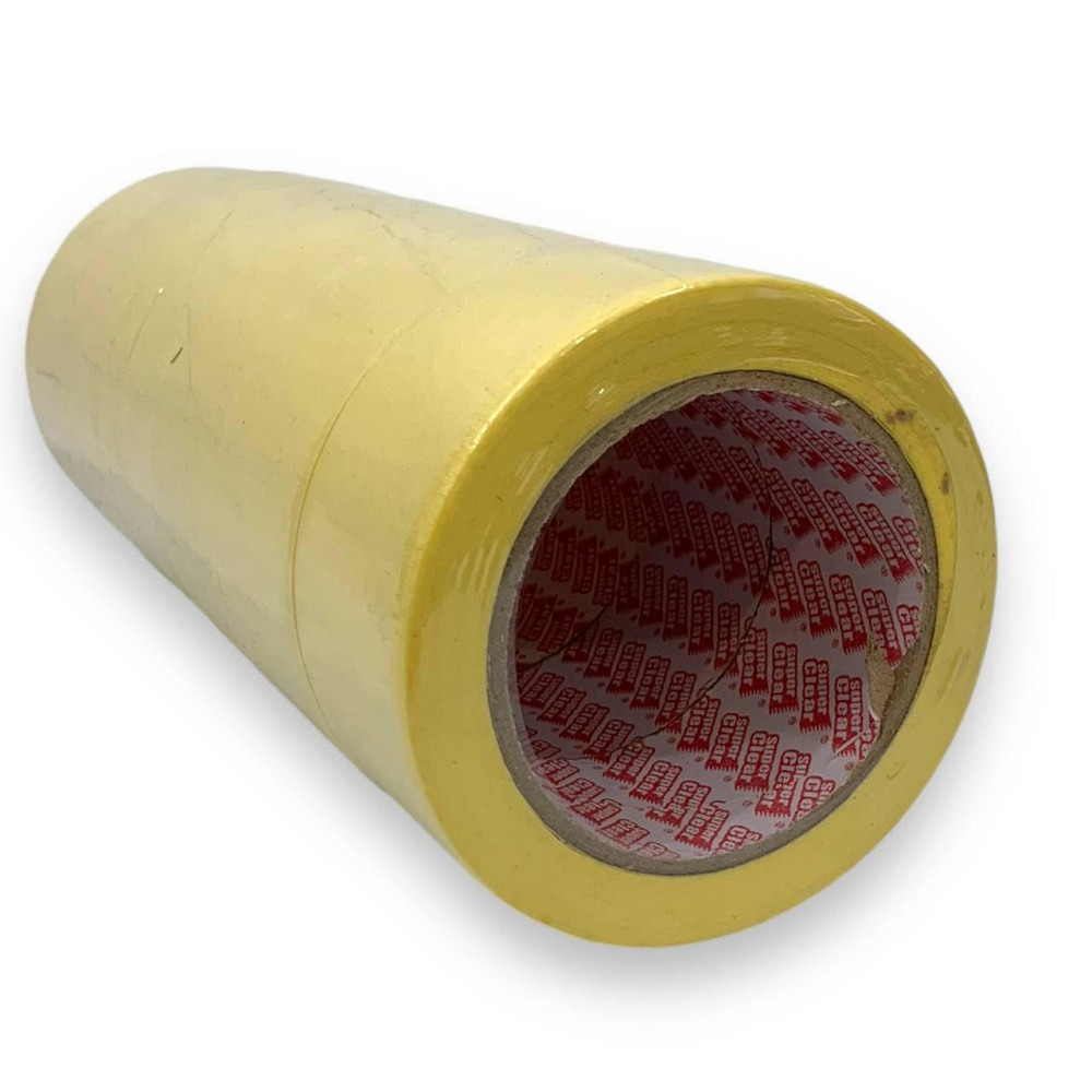 Малярный скотч жёлтый 50 м Super Clear — клейкая лента для покраски, отделки, ремонта и декора Харьков - изображение 5