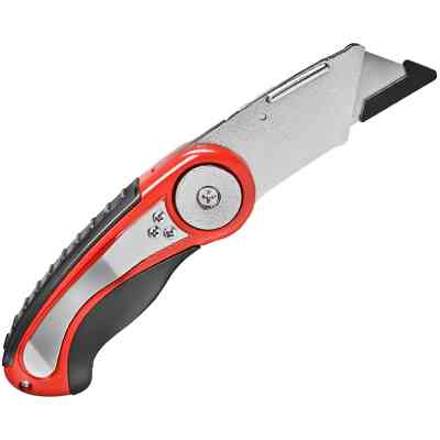 Ніж монтажний Stark складний трапецієподібний 168 мм (506111205) Вінниця