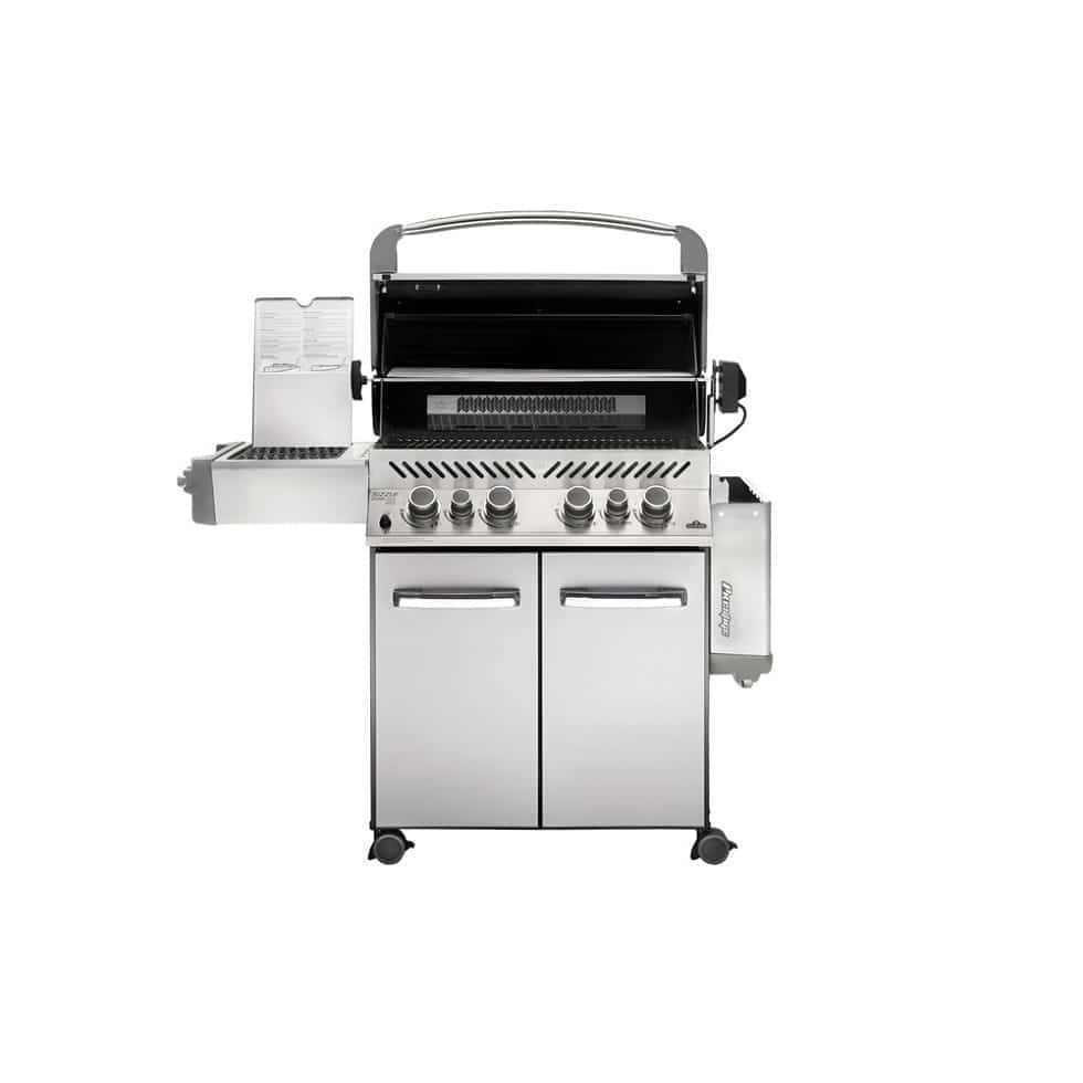 Газовий гриль Napoleon Prestige P-500 з бічним пальником Sizzle Zone і вертілем (69232) нерж сталь P500RSIBPSS Код: 003731 Рівне - фото 2