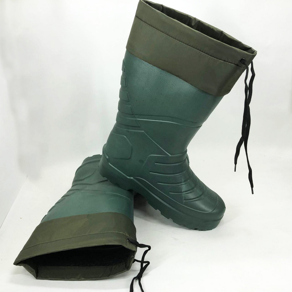 Сапоги мужские резина 42р, Мужские резиновые сапоги для военных, Рабочая спецовая обувь PO-71 Ивано-Франковск - изображение 7