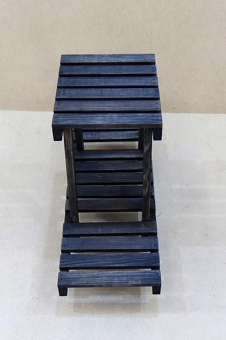 Підставка для квітів "Труа" венге Миколаїв - фото 5