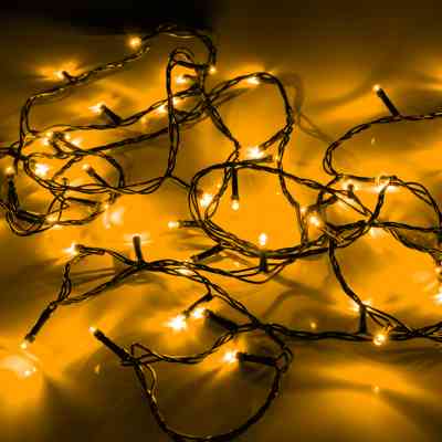 Гирлянда YES! Fun Нить 70 LED Тепло-белая 4.9 м 8 режимов Мерцание (974835) Винница