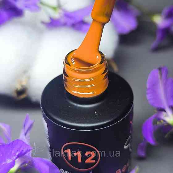 Гель-лак для нігтів Bee Nails 112 (морковний) 8мл Херсон