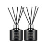 Набір аромадифузорів для дому Французьська лаванда Perfume Diffuser French Lavender Kundal 200 мл*2 шт.