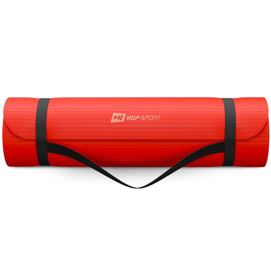 Коврик для йоги Hop-Sport HS-NB016GM NBR 1,5см червоний Київ - фото 7
