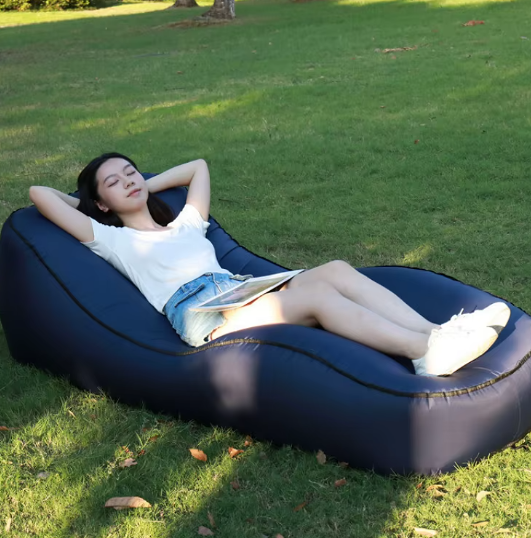 Эргономичное Надувное кресло-диван  S-образной формы  со спинкой  для дома и кемпинга Одесса - изображение 1