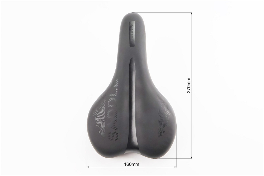 Сидіння MTB 270х160мм, чорне AFT-85 Київ - фото 3