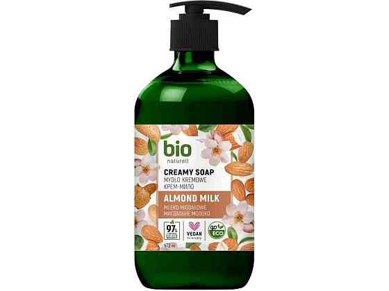 Крем-мило 473мл Naturell Миндальное молоко ТМ BIO NATURELL Киев
