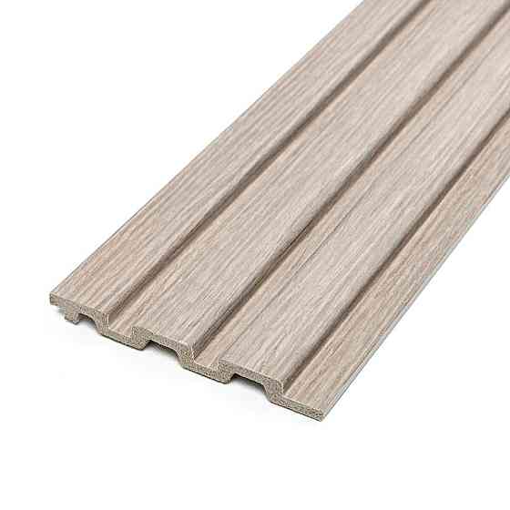 Рейка декоративная PS 2900х120х12мм Светлый дуб SW-00002129 Днепр