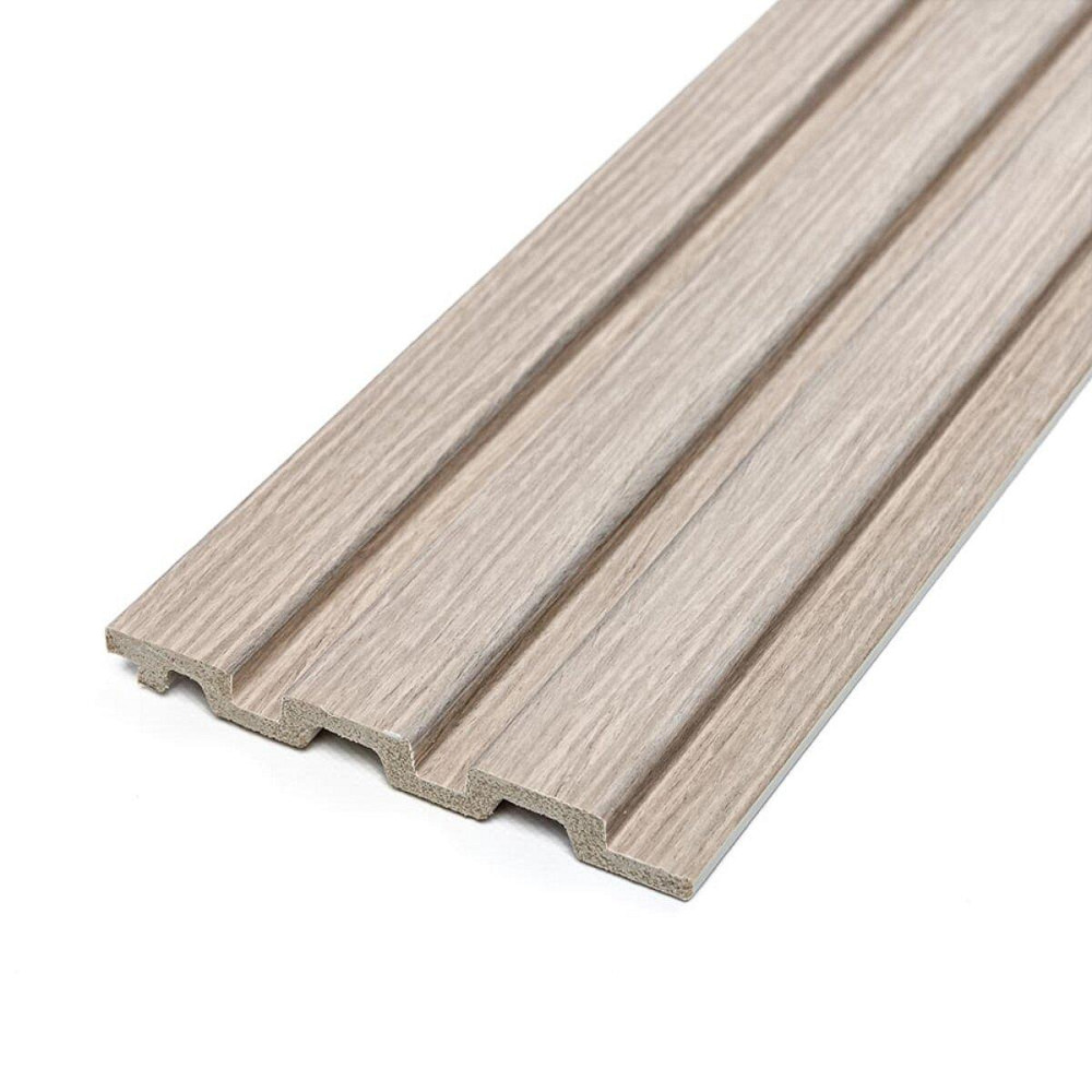 Рейка декоративная PS 2900х120х12мм Светлый дуб SW-00002129 Днепр - изображение 1