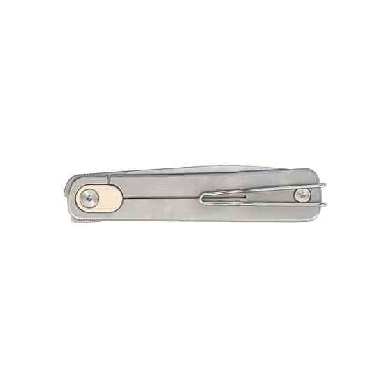 Ніж складаний туристичний SRM Palfrey 135L-GT (8.3 см) 14C28N / G10 білий Київ